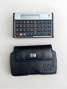 Hewlett Packard HP 12C Platinum 25th Anniversary Edition Financial Calculator